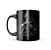 Caneca de Porcelana Dark GUFZ6 Keep Calm And Put Your Hand In The Head - Imagem 1