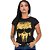 Camiseta Baby Look Feminina Punisher Bart Gold Line - Imagem 1