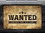 Tapete Militar Grunge Old West Wanted Team Six Brasil - Imagem 2