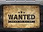 Tapete Militar Grunge Old West Wanted - Imagem 2