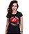 Camiseta Baby Look Feminina Squad T6 Magnata 100% Bacon 100% Freedom Team Six Brasil - Imagem 1
