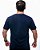 Camiseta Masculina Básica Lisa Azul 100% Algodão Team Six Brasil - Imagem 2