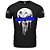 Camiseta Militar Punisher Police Live Matter Vidas Policiais Importa Team Six - Imagem 1