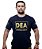 Camiseta Masculina DEA Narcóticos Gold Line - Imagem 3