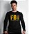 Camiseta Manga Longa FBI Masculina Team Six Brasil - Imagem 1