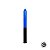 Vela Palito Azul e Preto 15 Unidades 19 cm - Casa do Cigano - Imagem 1
