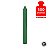 Vela Palito Verde 15 unidades 19cm - Casa do Cigano - Imagem 1