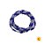 Brajá – 3 Fios – Cristal Azul Escuro com Transparente - Imagem 1