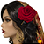 🔮 Rosa para Cabelo – Diversas Cores - Imagem 1