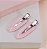 Hair clip MARINA basic rosa claro (par) - Imagem 1