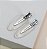 Hair clip LORENA cristal transparente com glitter  (par) - Imagem 1