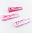 Hair clip FATIMA vazado degradê pink (trio) - Imagem 1