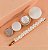 Hair clip JOANA fashion decor com perola (par) - Imagem 2