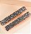 Hair clip KILVIA slim pedraria premium silver - Imagem 2