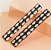 Hair clip DARA slim pedraria holográfica premium - Imagem 3
