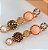 Hair clip BRENDA fashion decor 02 (par) - Imagem 2