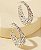 Argola FRAN oval pedras cristais premium - Imagem 2