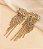 Brinco AMY party  franjas strass furta cor - Imagem 2