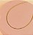 Choker mini NICOLE fita folheada (Ouro) - Imagem 1