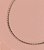 Choker mini NICOLE fita folheada (prata) - Imagem 2