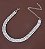 Choker KENDAL strass premium triplo - Imagem 2