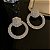 Brinco NORMA party max circulo strass premium - Imagem 1
