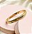 Bracelete BRENA placa basic com verniz italiano dourada - Imagem 1