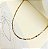 Choker HELOISA corrente mini cartier quadrada Folheada A Ouro - Imagem 1