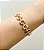 Pulseira ANA folheada a ouro com verniz italiano - Imagem 1