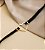 Choker TRACE fita camurça com pingente coração bijoux - Imagem 1