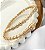 Bracelete KENDAL cobra cravejada verniz italiano dourado - Imagem 1
