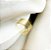 Piercing de encaixe JANA - 4 fios folheada a ouro - Imagem 1