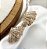 Brinco DIARA ear hook com pedraria cristal navete folheada a ouro - Imagem 1