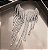Brinco ear cuff KAMILY party prata - Imagem 1