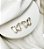 Brinco ELEANOR borboleta petra natural cristal folheada a ouro - Imagem 1