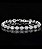 Pulseira CONSTANCE cristal micro zircônia premium - Imagem 1
