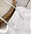 Choker PENELOPE fita laminada texturizada folheada a prata - Imagem 1