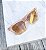 Oculos LIVIA max clássico armação caramelo cristal - Imagem 1