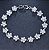 Pulseira BELGICA florzinha de zircônia premium - Imagem 1