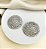 Brinco TAMISA max boton cravejado com strass premium - Imagem 1