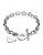 Pulseira IVINA pulseira pingente coração aço inoxidável - Imagem 1