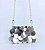 Bag MARIANA paete premium prata - Imagem 1