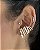Brinco AMARILIS ear cuff com 7 fios zirconia folheada a ouro - Imagem 1