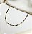 Choker BIA zirconia premium três pontas folheada a OURO COLORS - Imagem 1
