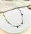 Choker MIKA colar geometrico folheada a ouro - Imagem 1