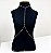 Body chain KETY folheada a ouro - Imagem 1