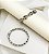 Bracelete RAYSSA com verniz italiano NIQUEL - Imagem 1