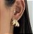 Brinco HAZEL 5 fios cravejado com microzirconia folheado a ouro - Imagem 1
