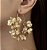 Argola EMORY max flor bijoux fina - Imagem 1