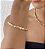 Pulseira ISA oval folheada a ouro - Imagem 1